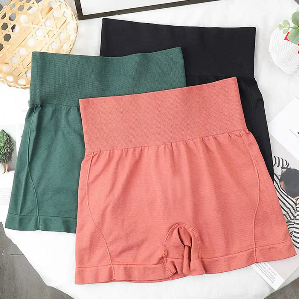 Las mujeres Braga pantaln de proteccin pantalones sin bragas de cintura alta Mujer elstico deportes ropa interior de Boxer
Las mujeres Braga pantaln de proteccin pantalones sin bragas de cintura alta Mujer elstico deportes ropa interior de Boxer