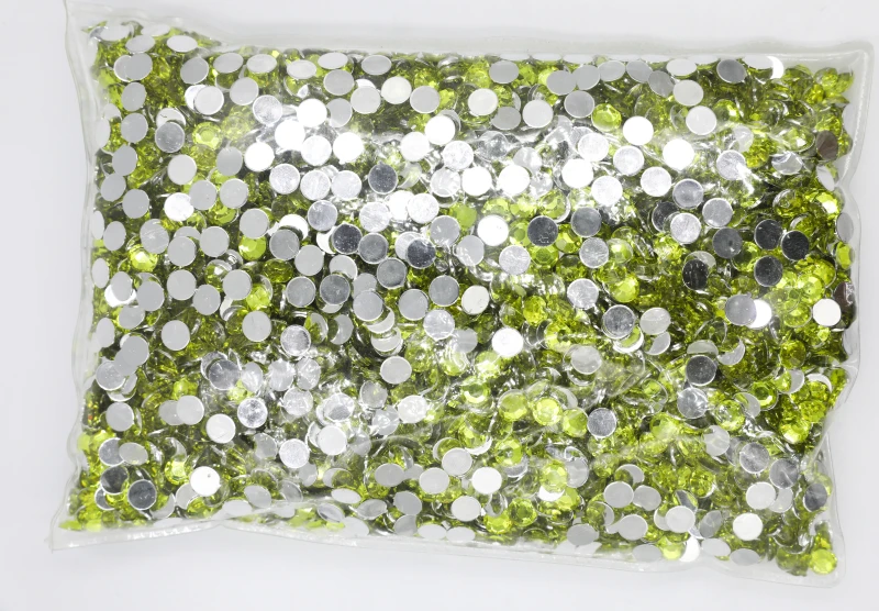 Jonquil Color 1.5~12mm Flat Back Round Acrylic Rhinestones Beads,3D Acrylic Resin Nail Art / Garment Decoration
Jonquil Color 1.5~12mm Flat Back Round Acrylic Rhinestones Beads,3D Acrylic Resin Nail Art / Garment Decoration