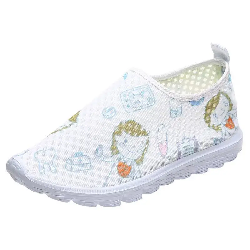 Summer Shoes For Women 2021 Nurse Doctor Print Women Sneakers Slip On Light Mesh Soft and light Breathable Flats Shoes
Summer Shoes For Women 2021 Nurse Doctor Print Women Sneakers Slip On Light Mesh Soft and light Breathable Flats Shoes