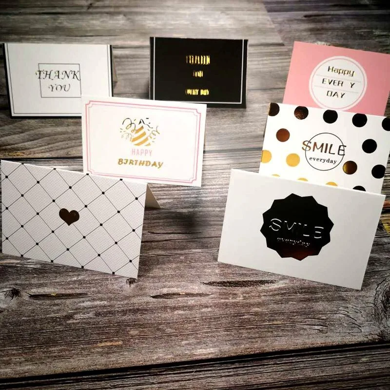 120pcs Korea Style Folding Type Greeting Card Message Blessing Card For Graduation Mother Father Day Valentine's Birthday
120pcs Korea Style Folding Type Greeting Card Message Blessing Card For Graduation Mother Father Day Valentine's Birthday