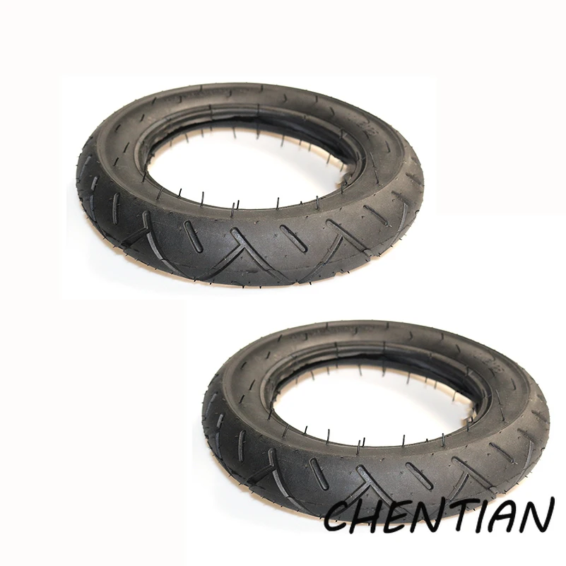 2Pcs For Xiaomi Mijia M365 10 Inch Electric Scooter Tire 10 x 2 Inflatable Solid Tire Wanda Tire
