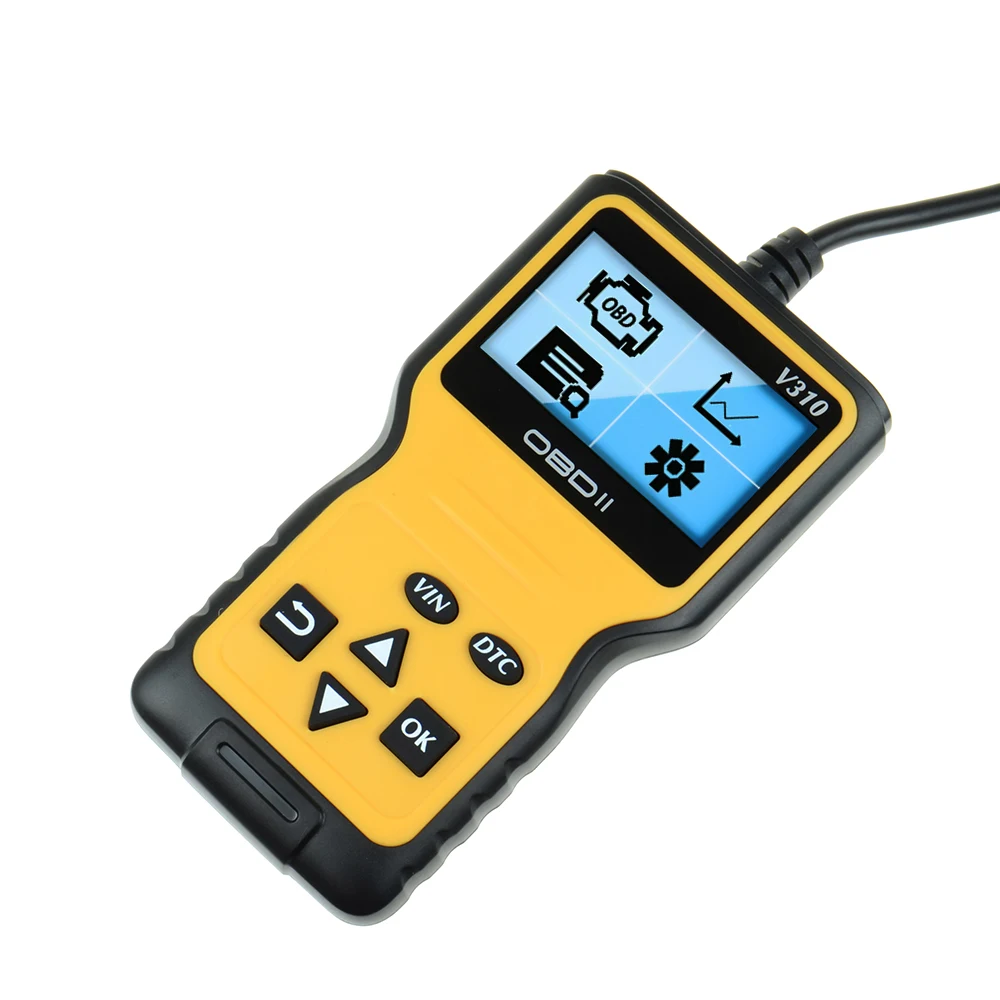 Universal OBD2 Code Reader V310 OBDII EOBD Auto Code Reader Automobile Diagnostic Scanner Engine Light Error Analyzer
Universal OBD2 Code Reader V310 OBDII EOBD Auto Code Reader Automobile Diagnostic Scanner Engine Light Error Analyzer