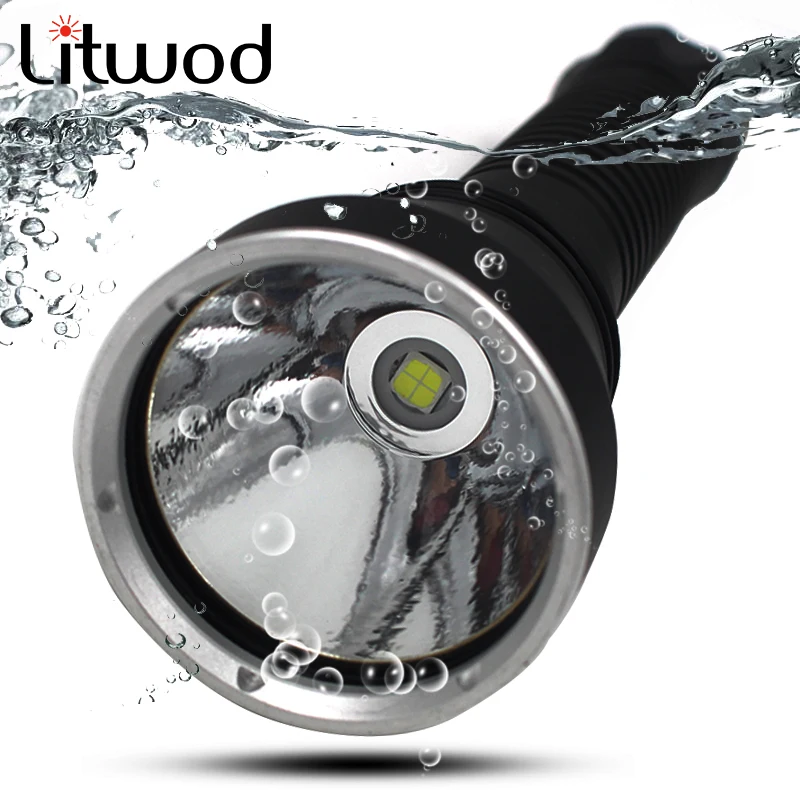 

Litwod Z50 D88 светодиодный фонарик для дайвинга оригинальный CREE XLamp XHP70 5000LM Переключатель ВКЛ/ВЫКЛ под водой 150 м IPX8