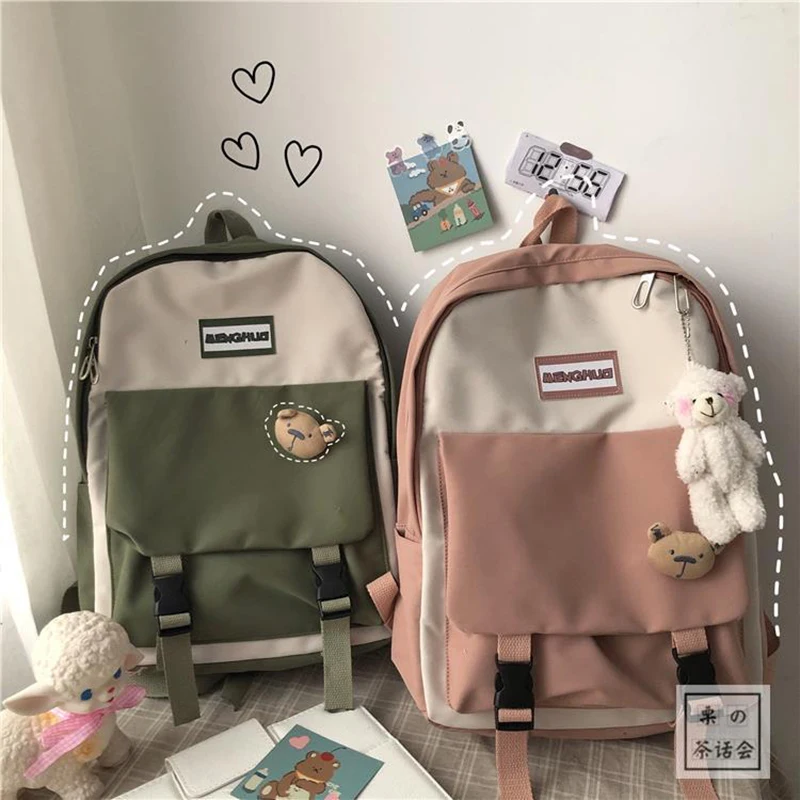 2021 Kawaii Backpacks women School Bags for girls book Backbag female Travel bags Leisure Backpack pink lovely bags cute bags
2021 Kawaii Backpacks women School Bags for girls book Backbag female Travel bags Leisure Backpack pink lovely bags cute bags