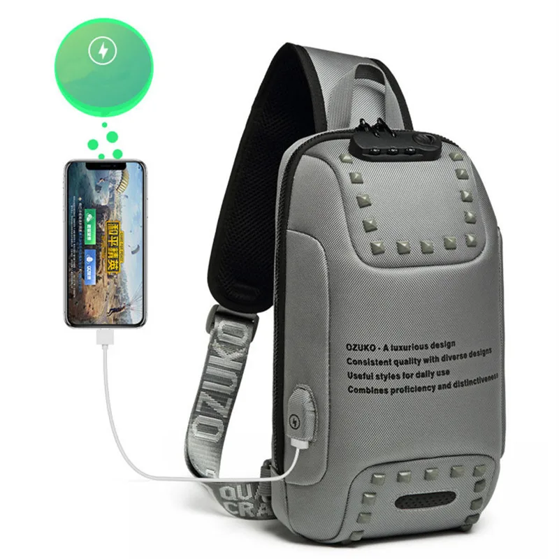 Сумка-мессенджер Мужская, водоотталкивающая, для iPad 9,7 дюйма, с USB-зарядкой
Сумка-мессенджер Мужская, водоотталкивающая, для iPad 9,7 дюйма, с USB-зарядкой