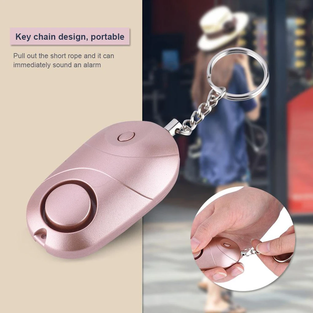Women Elderly Kids Loud Security Alarm Portable Emergency Alert Keychain LED Light 130dB Volume
Women Elderly Kids Loud Security Alarm Portable Emergency Alert Keychain LED Light 130dB Volume