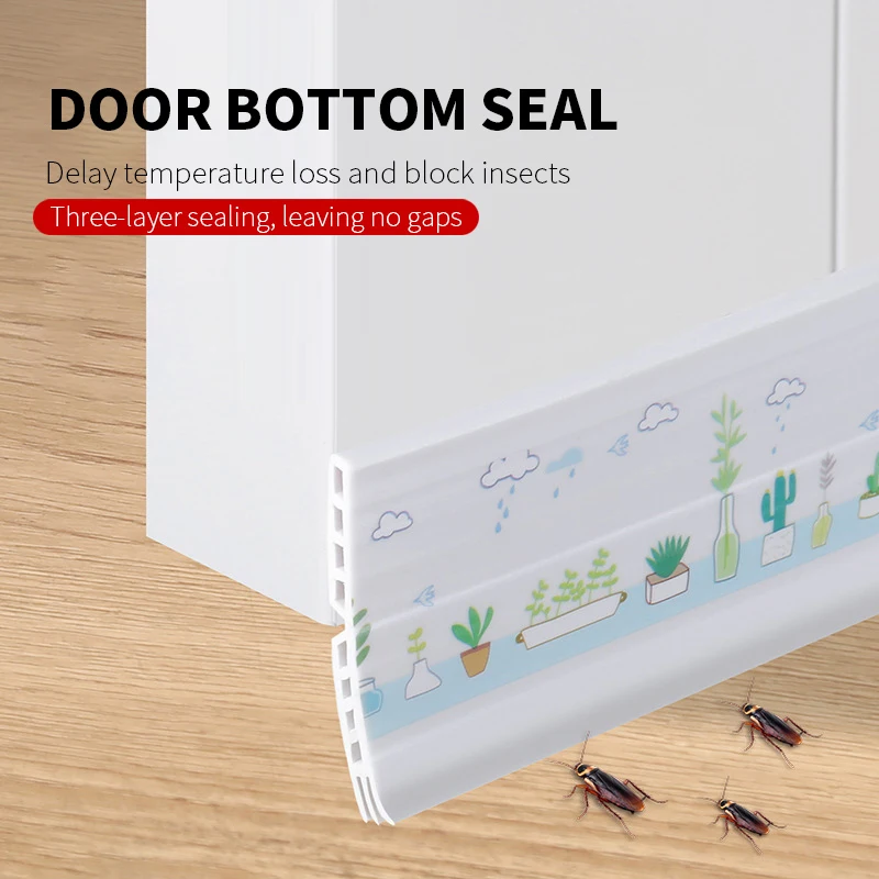 Door Bottom Seal Strip Under Door Sweep Weather Stripping Draft Wind Stopper Sound Proof Draft Strip Guard Reduce Noise Doorstop
Door Bottom Seal Strip Under Door Sweep Weather Stripping Draft Wind Stopper Sound Proof Draft Strip Guard Reduce Noise Doorstop