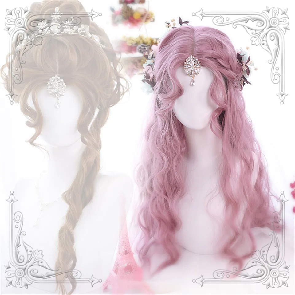 LM Synthetic Hair Wavy Long Pink Wig Colored Cosplay Wigs For Women Red Brown Blue Black Purple Green Burgundy Grey
LM Synthetic Hair Wavy Long Pink Wig Colored Cosplay Wigs For Women Red Brown Blue Black Purple Green Burgundy Grey