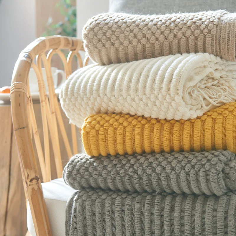 High Quality Sofa Blanket for Living Room 120x170cm Knitted Wool Solid Simple and Modern Home and The Office Blanket JJ202104004
High Quality Sofa Blanket for Living Room 120x170cm Knitted Wool Solid Simple and Modern Home and The Office Blanket JJ202104004