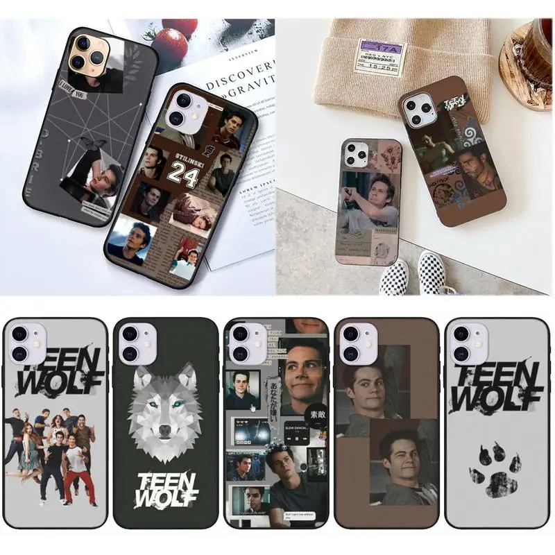 Чехол для телефона Teen Wolf iPhone 12 Mini 11 Pro XS Max X XR 7 8 Plus мягкая задняя крышка из