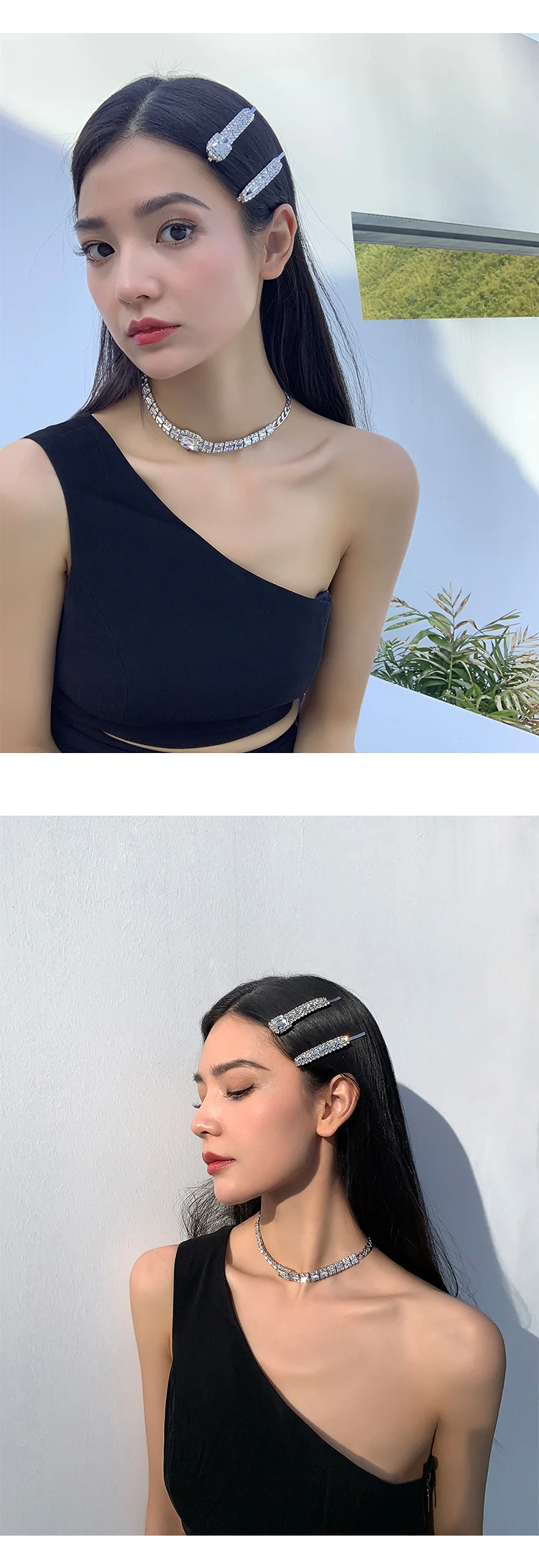 European and American light luxury retro big gem choker collarbone neck chain necklace
European and American light luxury retro big gem choker collarbone neck chain necklace