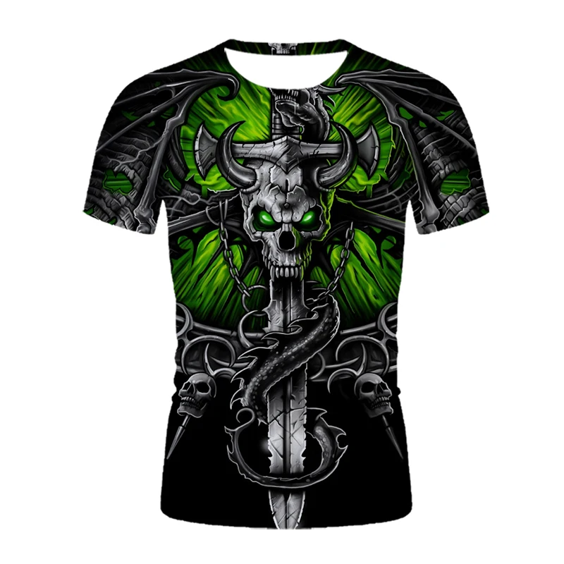2021 summer men's casual fashion trend T-shirt cross 3D personalized printing loose comfortable breathable pullover short sleeve
2021 summer men's casual fashion trend T-shirt cross 3D personalized printing loose comfortable breathable pullover short sleeve