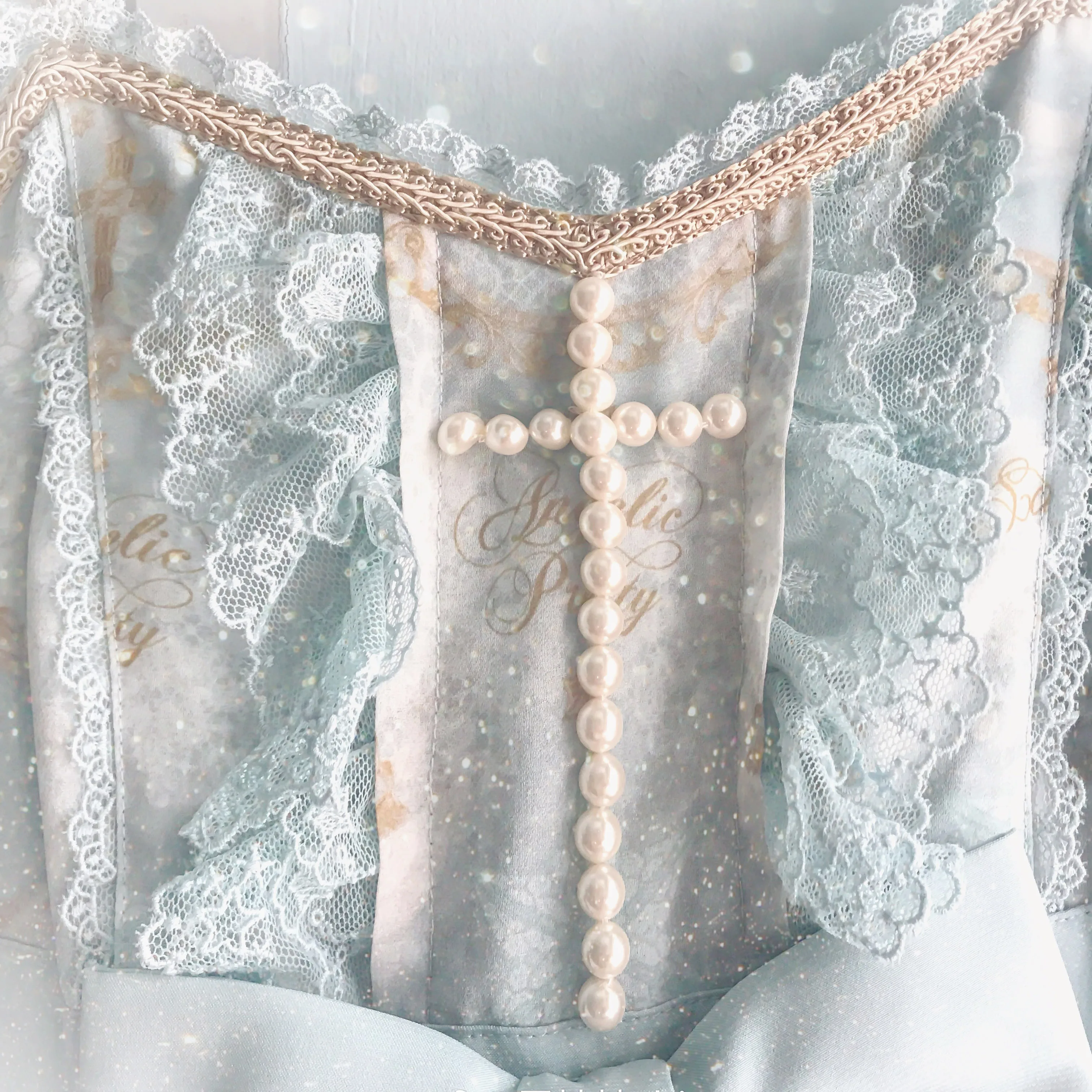Gothic style lolita dress vintage lace pearl cross bowknot mesh kawaii dress printing gothic lolita jsk high waist cute dress
Gothic style lolita dress vintage lace pearl cross bowknot mesh kawaii dress printing gothic lolita jsk high waist cute dress