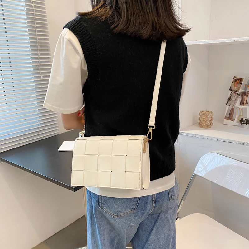 High Quality Women Small Pu Leather Handbags Shoulder Bags Designer Ladies Crossbody Bags for Women Casual Weave Messenger Bag
High Quality Women Small Pu Leather Handbags Shoulder Bags Designer Ladies Crossbody Bags for Women Casual Weave Messenger Bag