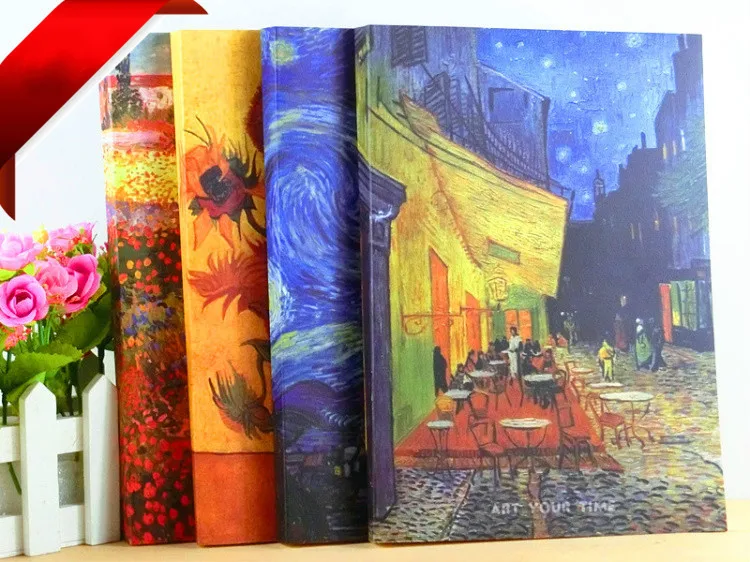 A5 Van Gogh Literary Blank Student Notebook Vintage Weekly Planner Journal Sketchbook Kraft Paper Diary School Office Supplies
A5 Van Gogh Literary Blank Student Notebook Vintage Weekly Planner Journal Sketchbook Kraft Paper Diary School Office Supplies