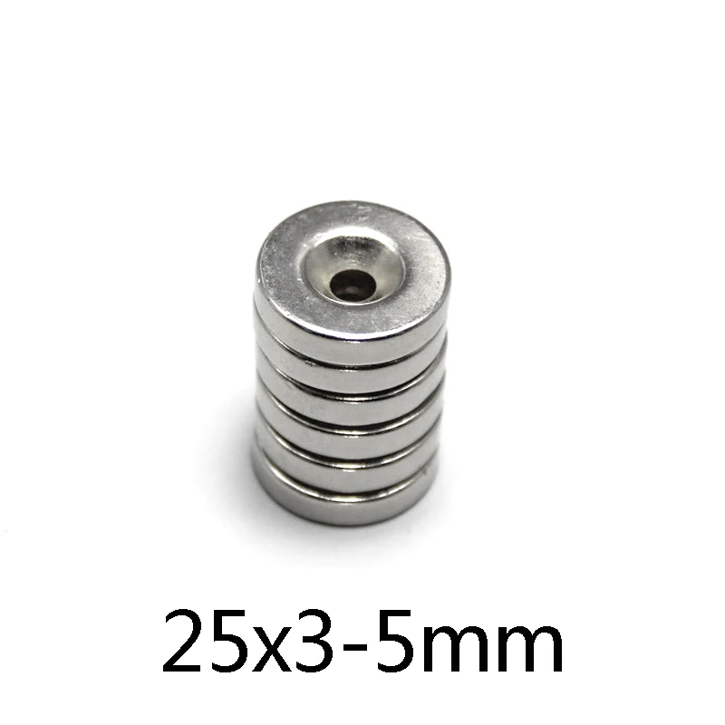 30~150PCS 25x3-5mm N35 Super Powerful Magnetic Magnets 25*3mm Hole 5mm Permanent Neodymium Magnet 25x3-5mm Small Round 25*3-5
30~150PCS 25x3-5mm N35 Super Powerful Magnetic Magnets 25*3mm Hole 5mm Permanent Neodymium Magnet 25x3-5mm Small Round 25*3-5