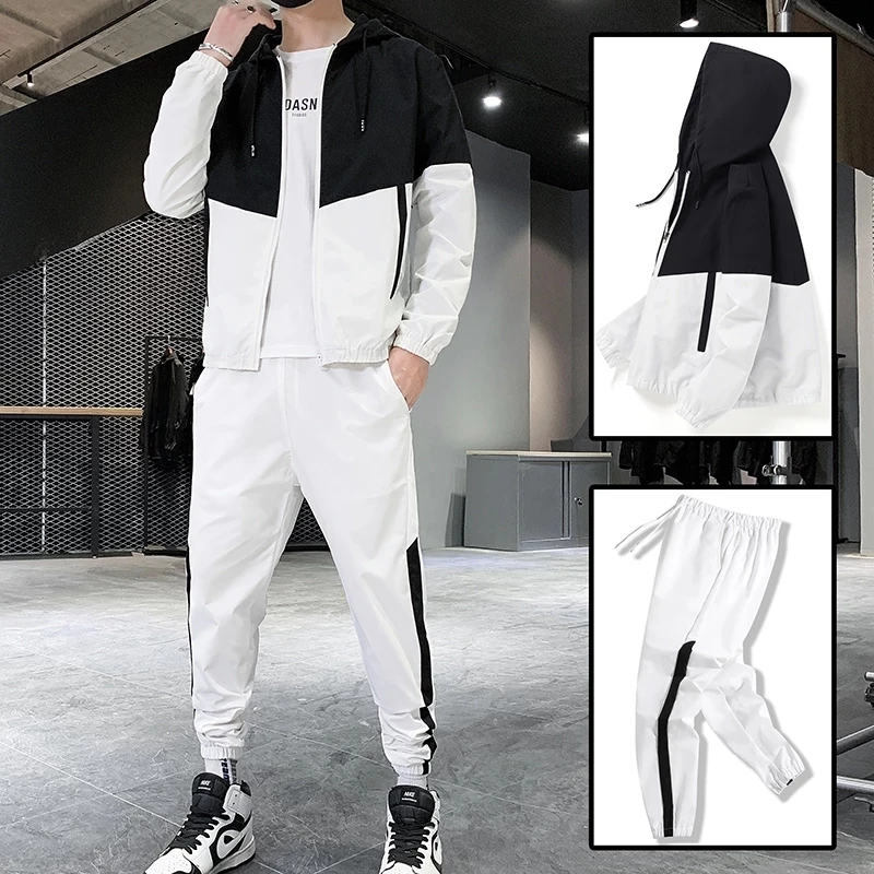 Hip Hop Military Men Tracksuit Hooded Jacket+Harem Pant Patchwork 2PC Set For Men Fashion 2020 New Mens Sportswear Suits
Hip Hop Military Men Tracksuit Hooded Jacket+Harem Pant Patchwork 2PC Set For Men Fashion 2020 New Mens Sportswear Suits