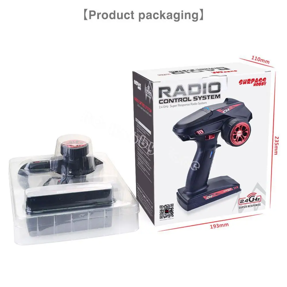 NEW Surpass hobby CH6G 2.4G Radio Remote Control 6CH Transmitter with 6CH Receiver gyro function for RC Car Boat Tank Model
NEW Surpass hobby CH6G 2.4G Radio Remote Control 6CH Transmitter with 6CH Receiver gyro function for RC Car Boat Tank Model
