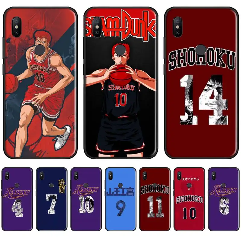 SLAM DUNK Amine Phone Case For Xiaomi Redmi 7 9t 9se k20 mi8 max3 lite 9 note 8 9s 10 pro Soft Silicone Shell Cover Funda
SLAM DUNK Amine Phone Case For Xiaomi Redmi 7 9t 9se k20 mi8 max3 lite 9 note 8 9s 10 pro Soft Silicone Shell Cover Funda