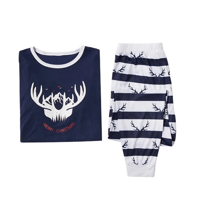 Xmas pajamas for Kid Adult Long sleeve O-neck Homewear Cotton Elk Antlers print Autumn clothes Christmas Family Matching Outfits
Xmas pajamas for Kid Adult Long sleeve O-neck Homewear Cotton Elk Antlers print Autumn clothes Christmas Family Matching Outfits