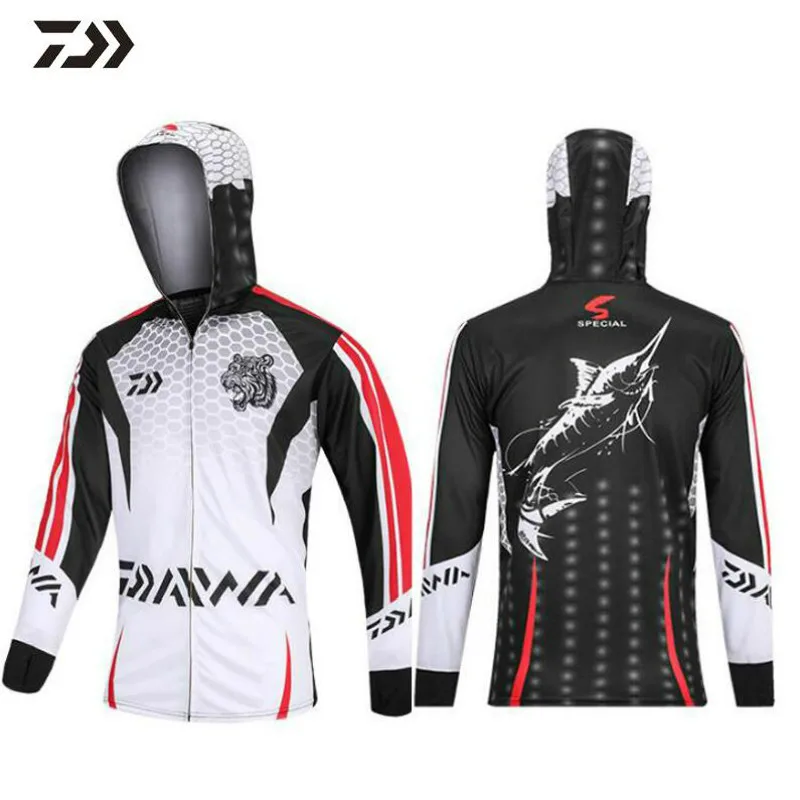2021New Daiwa Fishing Clothing Hooded Men Fishing Jacket Quick-Drying Coat Fishing Shirt For Hiking Cycling Fishing Clothes 
2021New Daiwa Fishing Clothing Hooded Men Fishing Jacket Quick-Drying Coat Fishing Shirt For Hiking Cycling Fishing Clothes