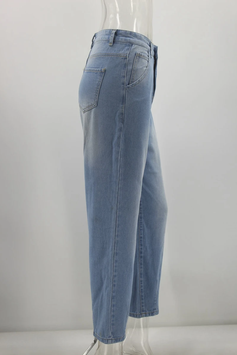 Women Ripped washed straight leg pants high waist denim Good Sexy Black Pencil Pants Female Plus Size Wash Hole Denim Trousers
Women Ripped washed straight leg pants high waist denim Good Sexy Black Pencil Pants Female Plus Size Wash Hole Denim Trousers