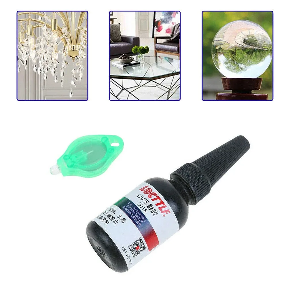 10ML 3018 UV UV Glue Shadowless Glue Transparent Quick-drying Glass Crystal Adhesive Plastic Metal Acrylic UV Glue
10ML 3018 UV UV Glue Shadowless Glue Transparent Quick-drying Glass Crystal Adhesive Plastic Metal Acrylic UV Glue