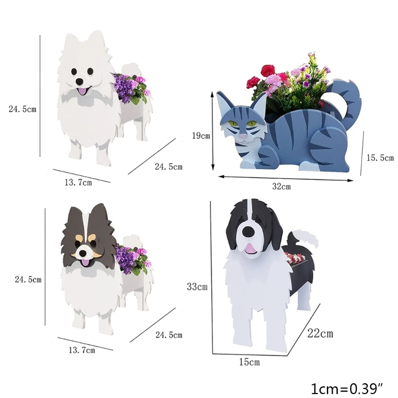 Animal Succulent Plant Pot Cute Dog Cat Shape Planter Handmade Wooden Flower Pot for Potted Plants Cactus Office Home Decor
Animal Succulent Plant Pot Cute Dog Cat Shape Planter Handmade Wooden Flower Pot for Potted Plants Cactus Office Home Decor