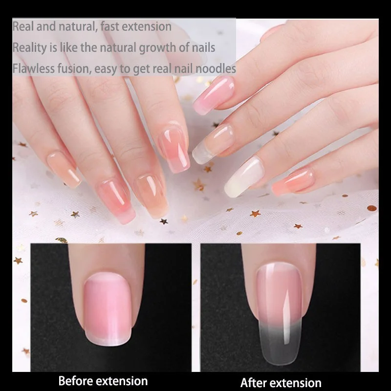 Extension Glue Nail Pieces 100 Pcs/set Boxed Nail Model Crystal Nail Pieces Paper-free Holder Can Be Reused For Artifical Nails
Extension Glue Nail Pieces 100 Pcs/set Boxed Nail Model Crystal Nail Pieces Paper-free Holder Can Be Reused For Artifical Nails