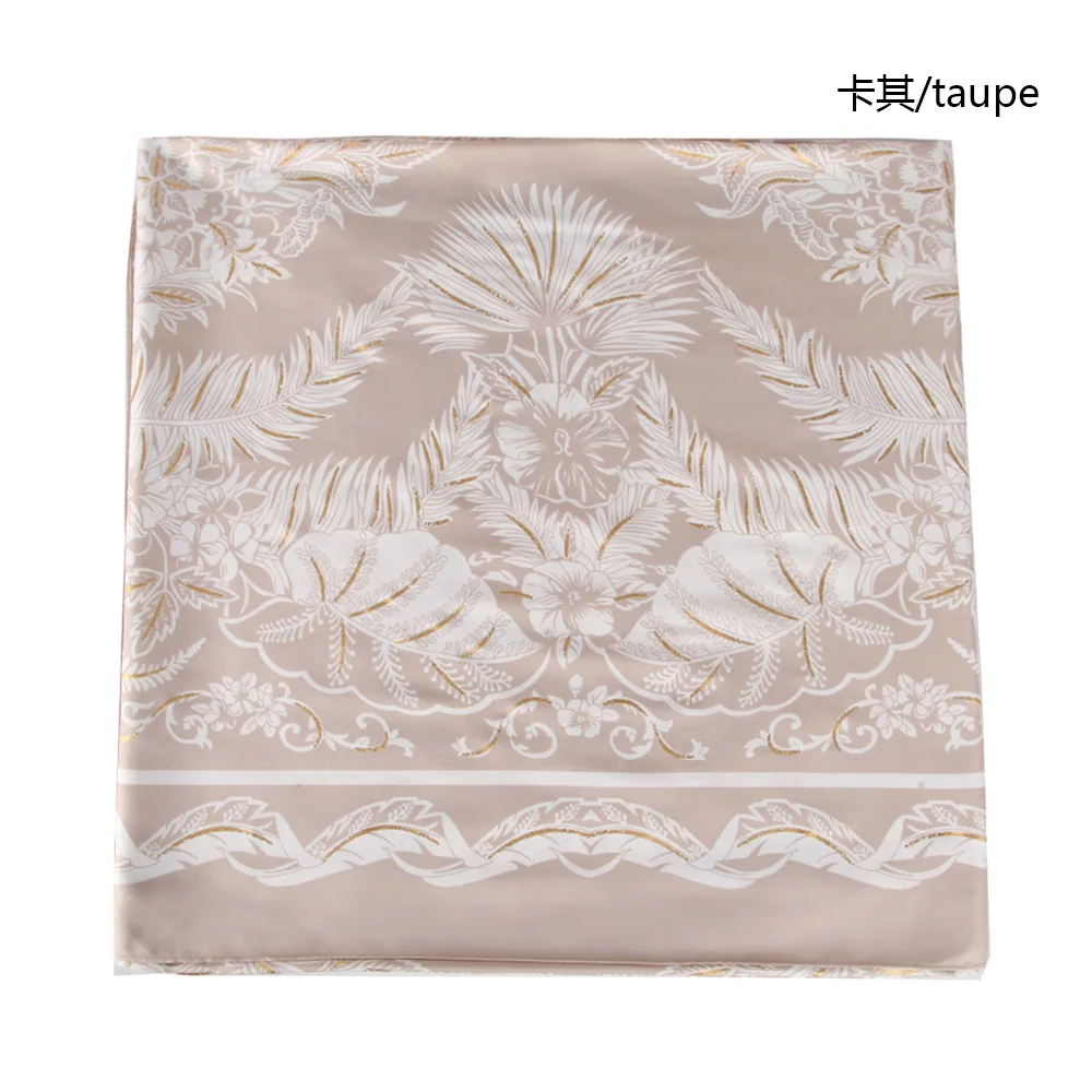 135X135cm Polyester Twill Weave Rattan Flower Bronzing Ethnic Bohemian Beach Towel Thin Shawl Scarf Muslim Hijab for Women
135X135cm Polyester Twill Weave Rattan Flower Bronzing Ethnic Bohemian Beach Towel Thin Shawl Scarf Muslim Hijab for Women