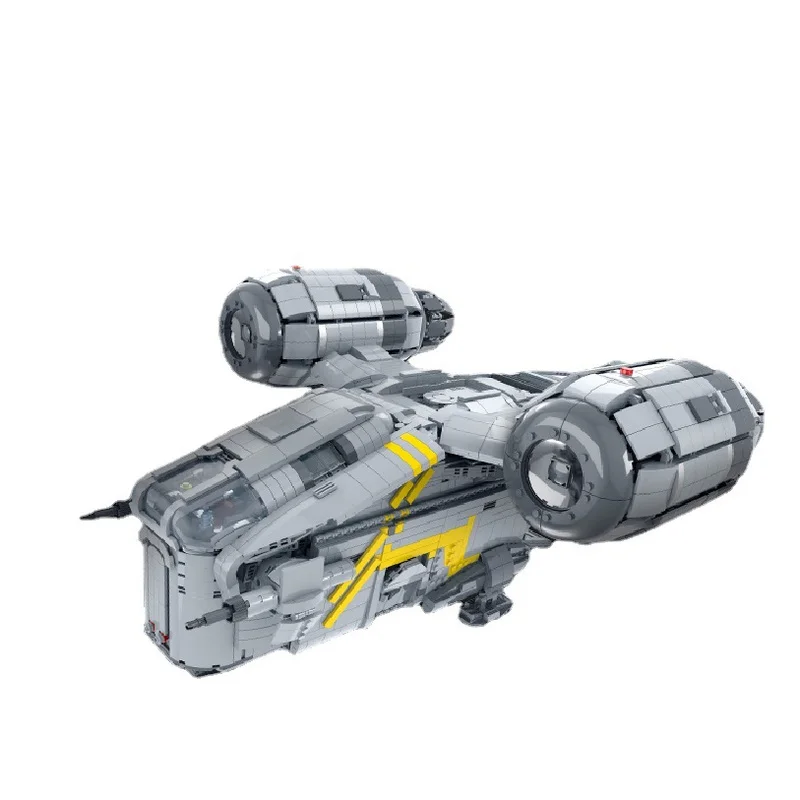 The Giant UCS Razor Crest Crown 032002 Star Building Blocks 4453 PCS MOC Bricks Sets Model Childrens Creative Birthday Gifts Toy
The Giant UCS Razor Crest Crown 032002 Star Building Blocks 4453 PCS MOC Bricks Sets Model Childrens Creative Birthday Gifts Toy