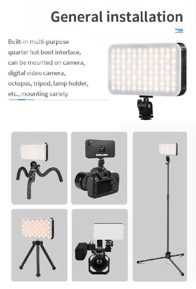 Camera LED Flash Fill Light Video Light Supplement Lamp for Gopro Hero 8 7 6 5 4 YI 4K SJCAM SJ4000 for Nikon Canon DSLR Camera
Camera LED Flash Fill Light Video Light Supplement Lamp for Gopro Hero 8 7 6 5 4 YI 4K SJCAM SJ4000 for Nikon Canon DSLR Camera