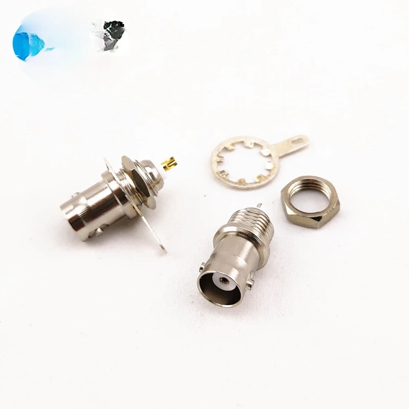 5Pcs Q9 Socket for Ultrasonic Flaw Detector, Q6 Ultrasonic Probe, Transducer, Female BNC Socket
5Pcs Q9 Socket for Ultrasonic Flaw Detector, Q6 Ultrasonic Probe, Transducer, Female BNC Socket