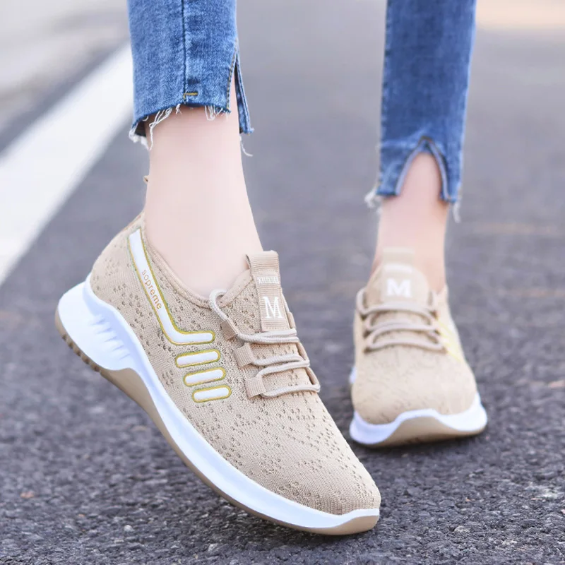 Women's Sports Shoes Mesh Flat Shoes Breathable Casual Shoes Comfortable Sneakers Running Lace-up Fitness Vulcanized Shoes
Women's Sports Shoes Mesh Flat Shoes Breathable Casual Shoes Comfortable Sneakers Running Lace-up Fitness Vulcanized Shoes