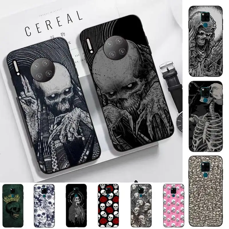 Gothic Fashion Skull Phone Case for Huawei Mate 20 10 9 40 30 lite pro X Nova 2 3i 7se
Gothic Fashion Skull Phone Case for Huawei Mate 20 10 9 40 30 lite pro X Nova 2 3i 7se