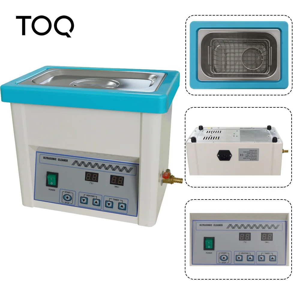 5L Portable Ultrasonic Cleaner 120W Cleaning Machine Bath Jewelry Glasses Dental Ultrasound Washer Adjustable Temperature
5L Portable Ultrasonic Cleaner 120W Cleaning Machine Bath Jewelry Glasses Dental Ultrasound Washer Adjustable Temperature