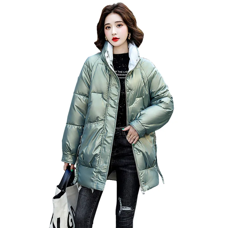 2023 Women Winter Coat Elegant Thick Warm Down Cotton Jacket Fashion Lady Loose Top Glossy All-match Slim Female Jackets OK1032
2023 Women Winter Coat Elegant Thick Warm Down Cotton Jacket Fashion Lady Loose Top Glossy All-match Slim Female Jackets OK1032