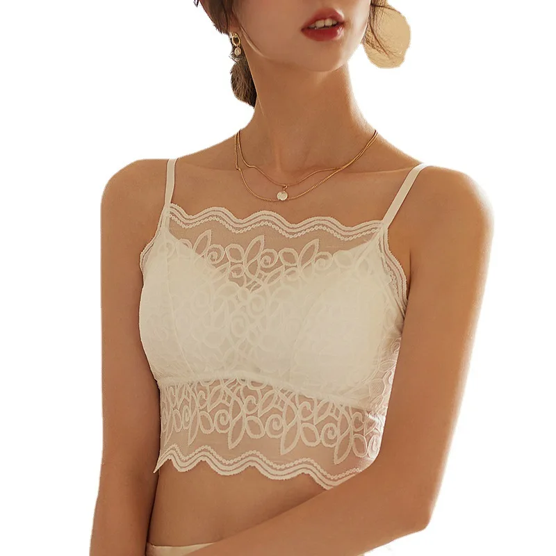 Fashion Women Sexy Bralette Bra Female Tops Female Lace Strap Wrapped Chest Shirt Top New Underwear Bras Pad
Fashion Women Sexy Bralette Bra Female Tops Female Lace Strap Wrapped Chest Shirt Top New Underwear Bras Pad