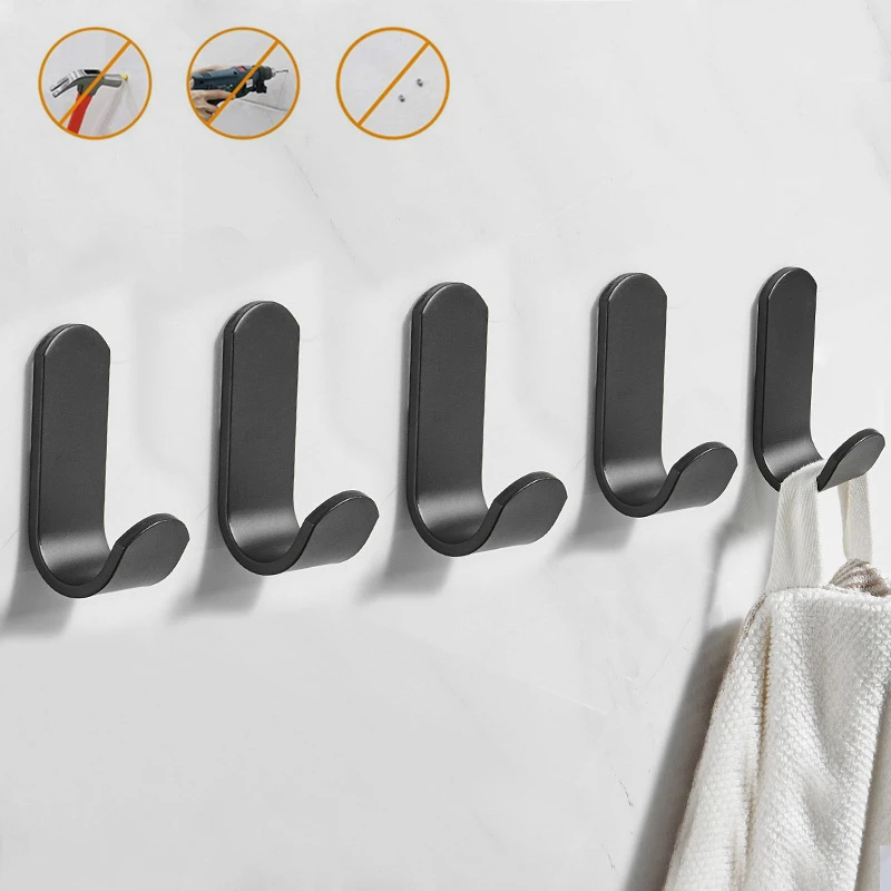 3pcs/5pcs Punch-free Glue Install Hooks Wall Hanging Clothes Coat Hook Bathroom Towel Hanger
3pcs/5pcs Punch-free Glue Install Hooks Wall Hanging Clothes Coat Hook Bathroom Towel Hanger