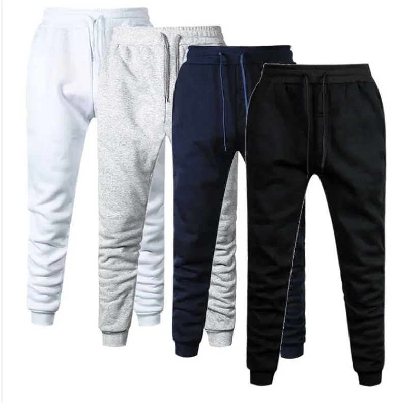 

Mens Jogger Casual Hosen Fitness Männer Sportswear Trainingsanzug Böden Dünne Jogginghose Hose Schwarz Turnhallen Jogger Track H