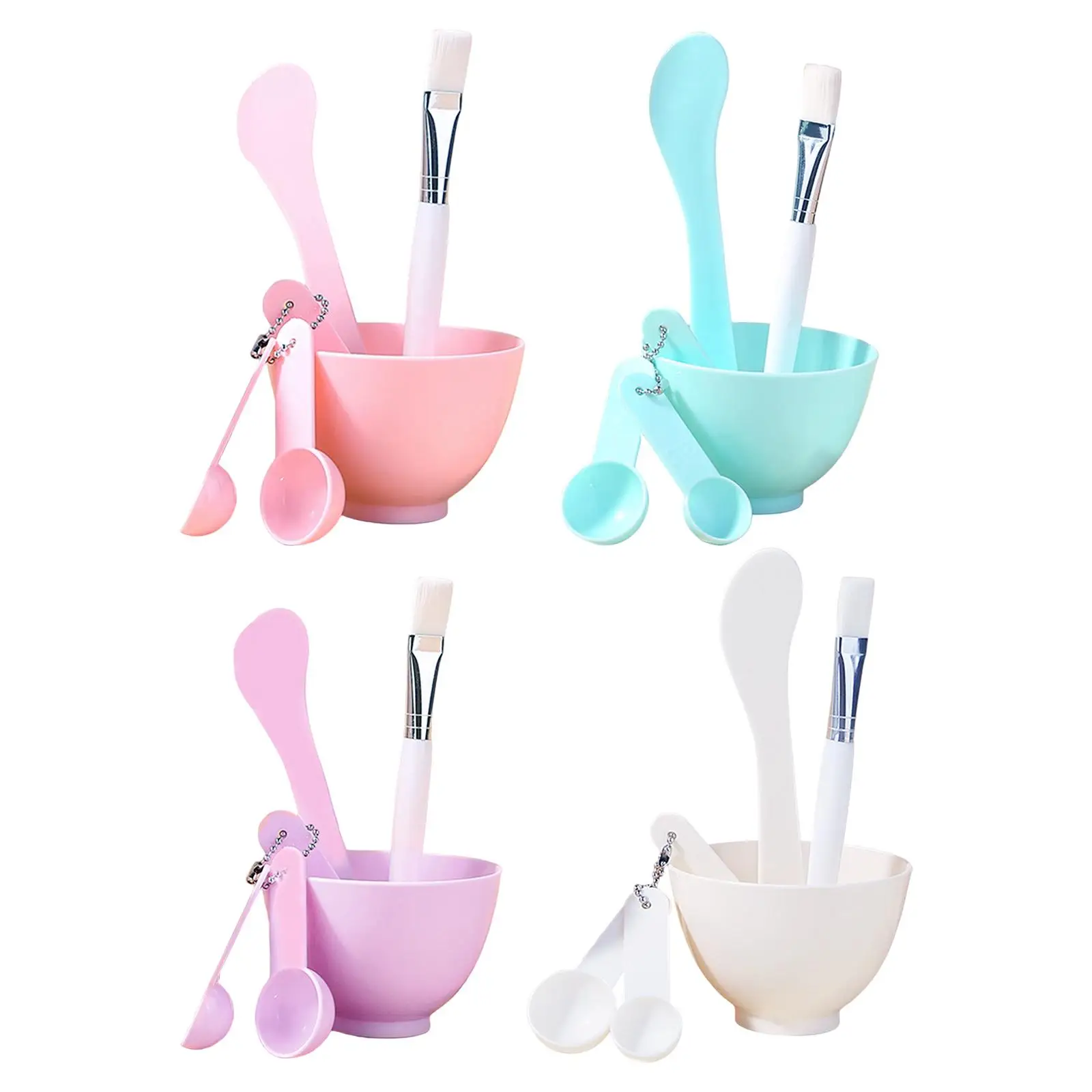 6 in 1 Mask Mixing Bowl Set Premium Nylon with Stick Spatula PP DIY Tool Kit for Facial Mask Hair Masks Women Girl Teenager
6 in 1 Mask Mixing Bowl Set Premium Nylon with Stick Spatula PP DIY Tool Kit for Facial Mask Hair Masks Women Girl Teenager
