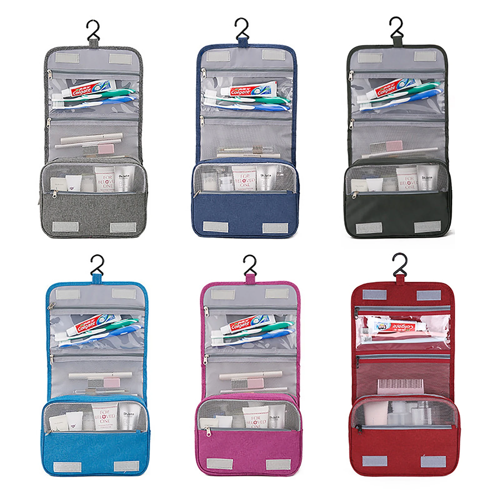 Travel Toiletry Bag, Portable Waterproof Makeup Cosmetic Case Wash Toiletry Travel Bags for Women Men
Travel Toiletry Bag, Portable Waterproof Makeup Cosmetic Case Wash Toiletry Travel Bags for Women Men