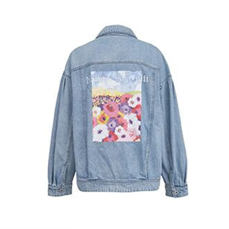 GVUW 2021 Summer New Art Pattern Printing Design Denim Jacket Women Jackets And American Women's Tailoring New Arrival KB9104
GVUW 2021 Summer New Art Pattern Printing Design Denim Jacket Women Jackets And American Women's Tailoring New Arrival KB9104