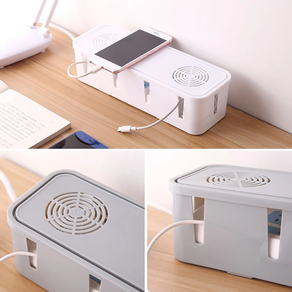 Latest PP Cable Storage Box Wire Management Socket Tidy Thermal Design Portable Power Strip Line Organizer Home Room
Latest PP Cable Storage Box Wire Management Socket Tidy Thermal Design Portable Power Strip Line Organizer Home Room