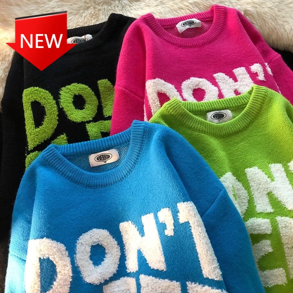 Sweatshirt womens winter sweaters 2021 American retro 90s super large loose fashion campus style couple
Sweatshirt womens winter sweaters 2021 American retro 90s super large loose fashion campus style couple