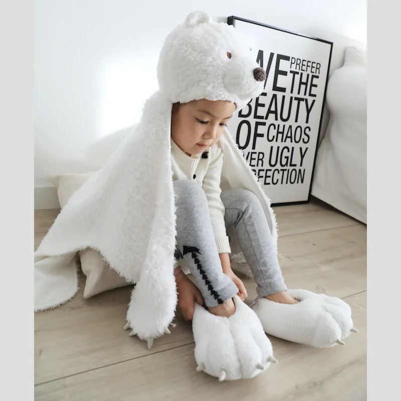 17cm Plush Bear Paw Slippers Soft Plush Shoes Comfortable Toddler Kid Baby Home Shoes Cute Cartoon Toy Pattern Non-slip Footwear
17cm Plush Bear Paw Slippers Soft Plush Shoes Comfortable Toddler Kid Baby Home Shoes Cute Cartoon Toy Pattern Non-slip Footwear