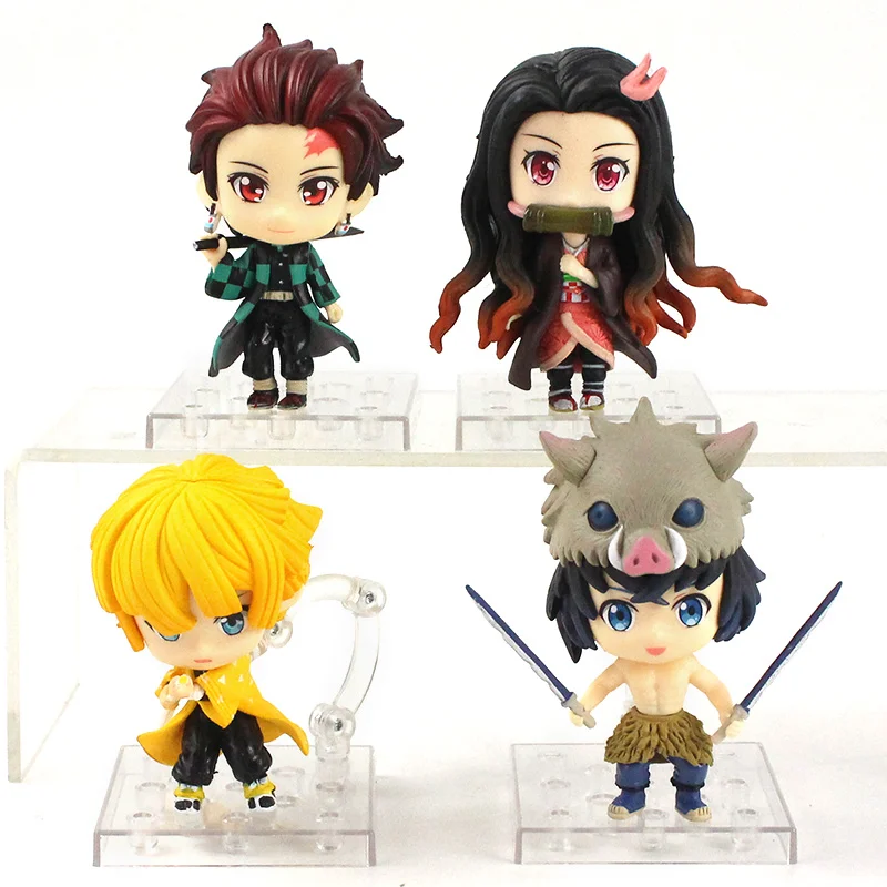 Игрушечные фигурки из ПВХ: рассекающий демонов киметасу, No Yaiba Kamado Tanjirou / Nezuko / Zenitsu Agatsuma / Hashibira Inosuke
Игрушечные фигурки из ПВХ: рассекающий демонов киметасу, No Yaiba Kamado Tanjirou / Nezuko / Zenitsu Agatsuma / Hashibira Inosuke