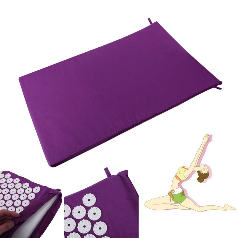 Yoga Mat Massage Yoga Pillow Cushion Acupressure Mat Relieve Stress Pain Acupuncture Spike Yoga Mat Natural Relief Tension Spike
Yoga Mat Massage Yoga Pillow Cushion Acupressure Mat Relieve Stress Pain Acupuncture Spike Yoga Mat Natural Relief Tension Spike