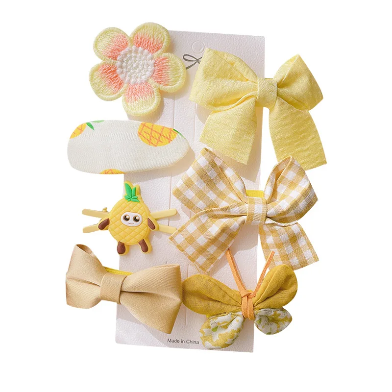 7Pcs/Set Butterfly Hair Bows Plaid Hair Clips for Girls Korean Cute Princess Hairpin Hairgrips Barrettes Kids Hair Accessories
7Pcs/Set Butterfly Hair Bows Plaid Hair Clips for Girls Korean Cute Princess Hairpin Hairgrips Barrettes Kids Hair Accessories