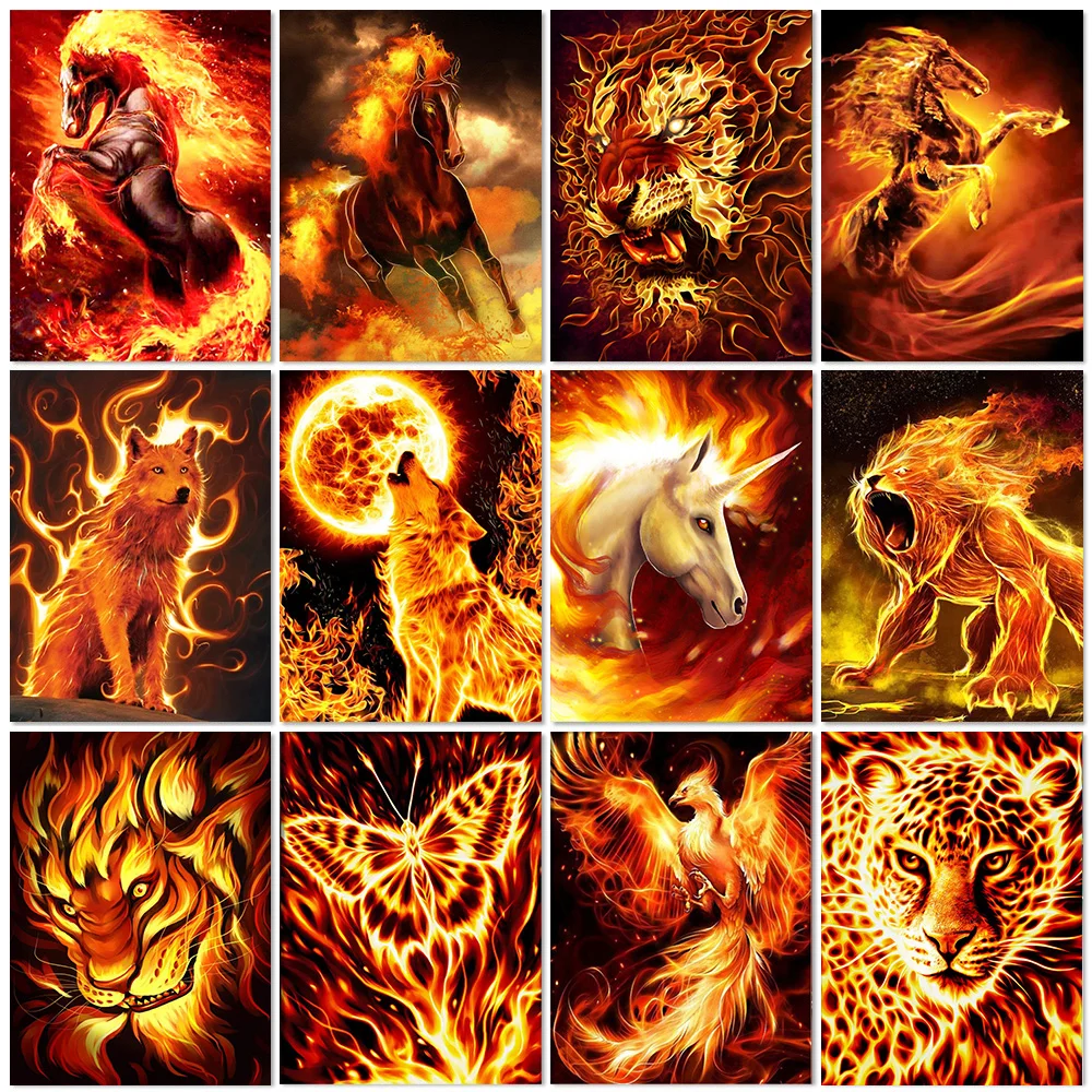 New 5D Diy Colorful Diamond Painting Horse Lion Diamond Embroidery Wolf Animal Mosaic Cross Stitch Rhinestone Picture Home Decor
New 5D Diy Colorful Diamond Painting Horse Lion Diamond Embroidery Wolf Animal Mosaic Cross Stitch Rhinestone Picture Home Decor